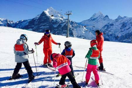 Wetterhorn, Eiger, Jungfrau, Amazing! Lägenhet Grindelwald Exteriör bild