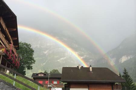 Wetterhorn, Eiger, Jungfrau, Amazing! Lägenhet Grindelwald Exteriör bild