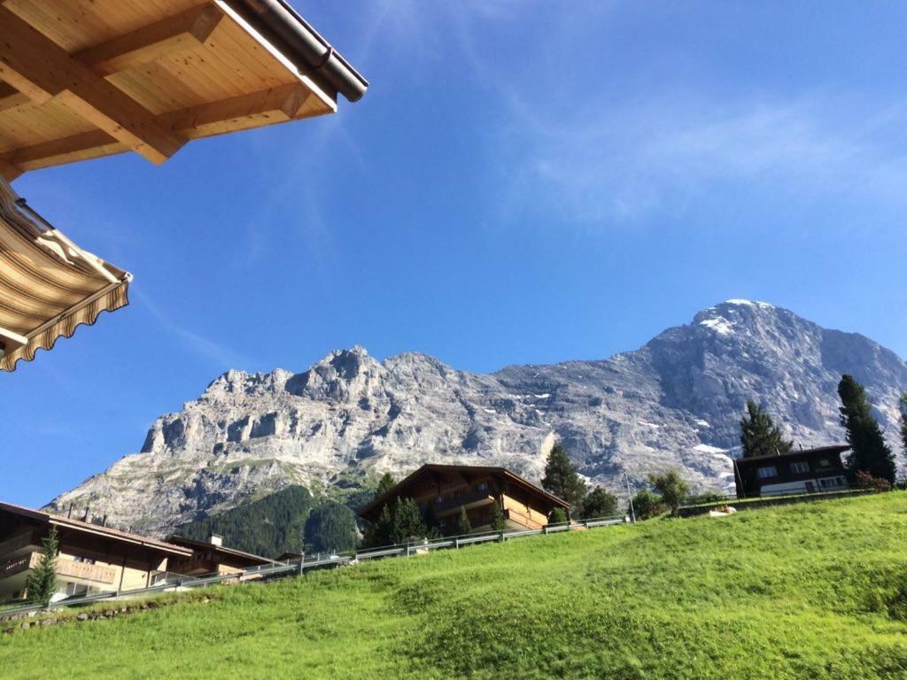 Wetterhorn, Eiger, Jungfrau, Amazing! Lägenhet Grindelwald Exteriör bild